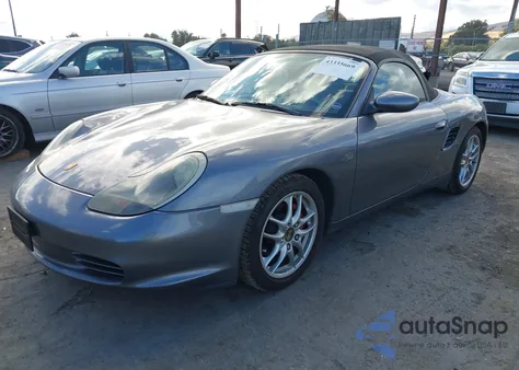 2004 Porsche Boxster z USA, uszkodzony, nr VIN WP0CA29884S620877